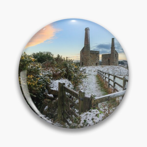 Item preview, Snowy sunset (Wheal Unity Wood Mines) designed and sold by bitm2007.
