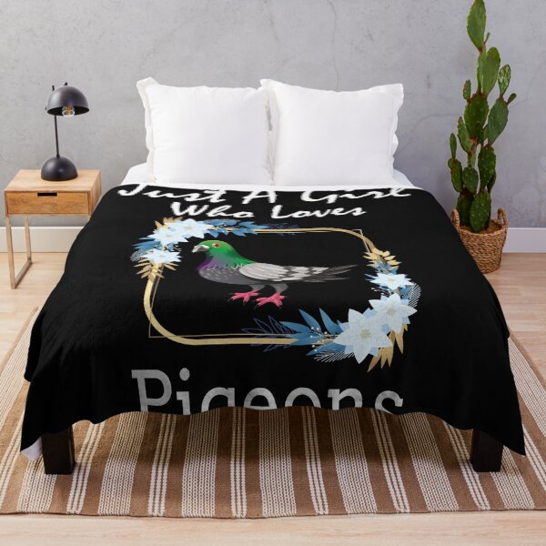 Item preview, Just A Girl Who Loves Pigeons: Funny Humorous Sayings For Animal Lovers Gifts Idea designed and sold by cutitoutsir.