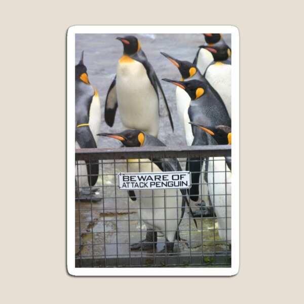 Item preview, Warning - attack penguins! designed and sold by Latch Farm  Studios.