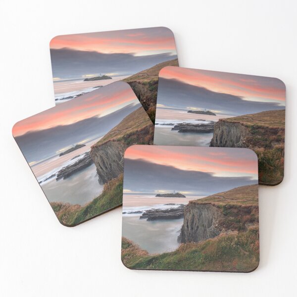 Item preview, Clifftop at sunset (Godrevy) designed and sold by bitm2007.