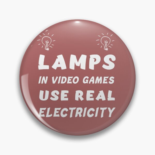 Artikelvorschau, Lampen in Videospielen verbrauchen echte Elektrizität entworfen und verkauft von ChaterOne.