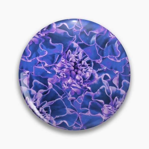 Item preview, Vibrant Blue Flowers Pattern Motif designed and sold by DFLC Prints.
