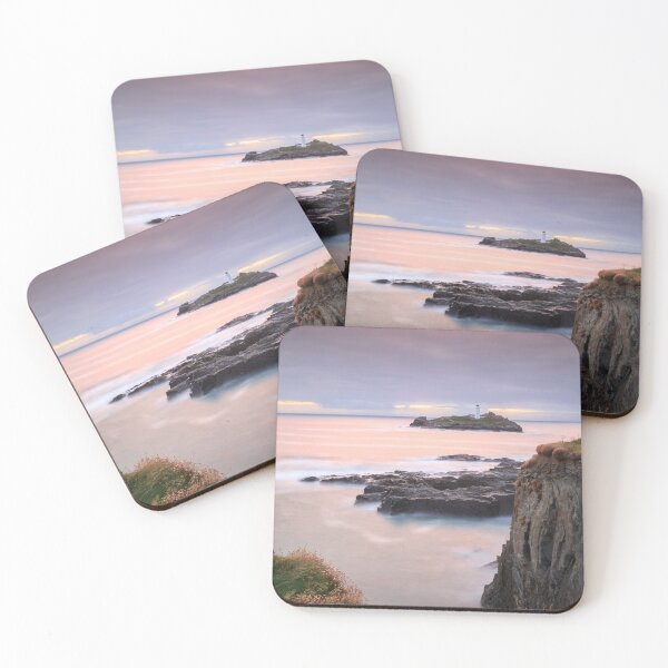Item preview, Sunset from the clifftop (Godrevy) designed and sold by bitm2007.