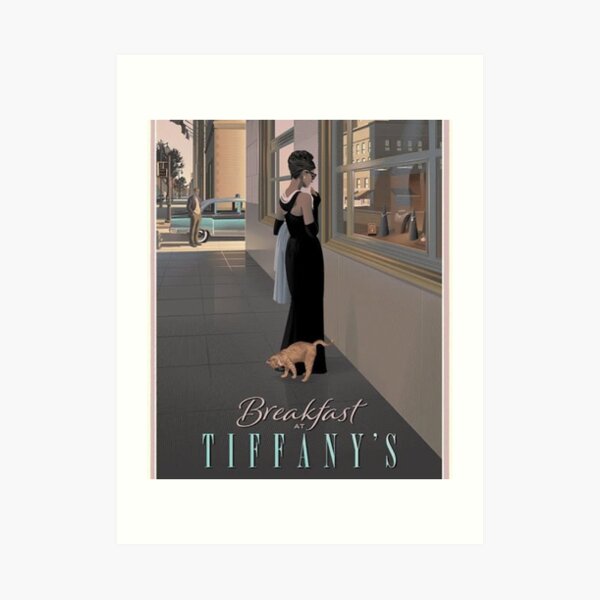 Breakfast At Tiffany's Art Print
