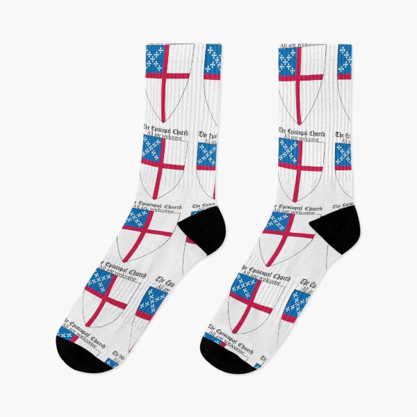 Item preview, Episcopal Church Shield with All Are Welcome designed and sold by litmusician.