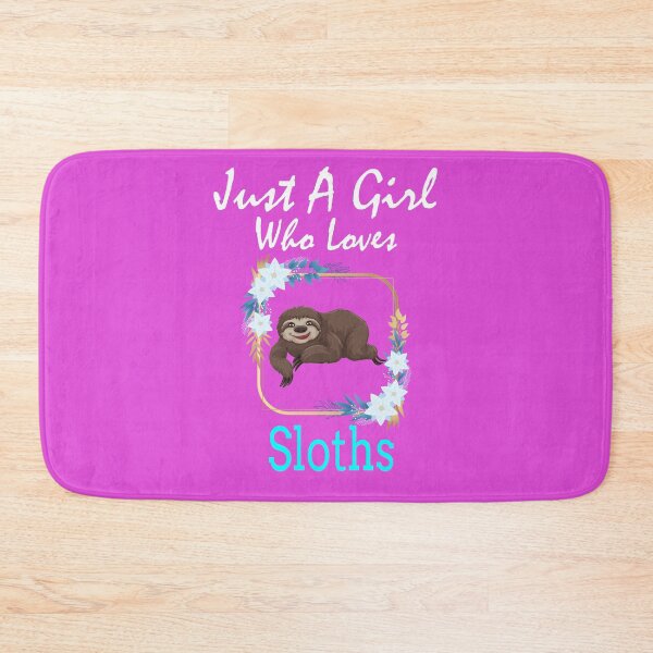 Item preview, Just A Girl Who Loves Sloths: Funny Humorous Sayings For Animal Lovers  Gifts Idea designed and sold by cutitoutsir.