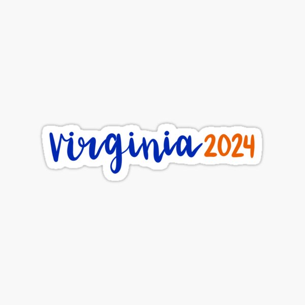 UVA 2024 Sticker By Myeet Redbubble   St,small,507x507 Pad,600x600,f8f8f8 