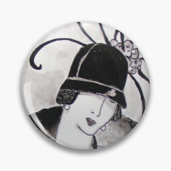 Item preview, "*Ritzy" Roaring Twenties Lady with cloche designed and sold by patjila.