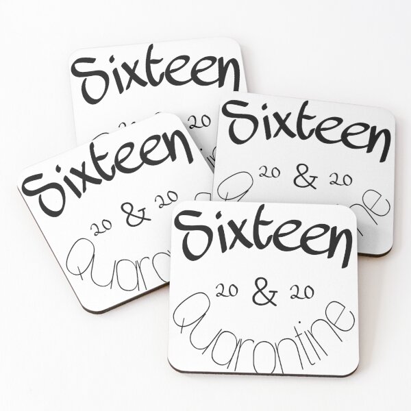 Item preview, Sixteen And Quarantined Birthday designed and sold by DZ Vibe Studio.