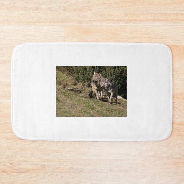 Item preview, Wolf twins designed and sold by Latch Farm  Studios.