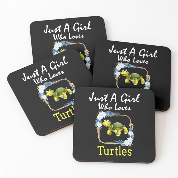 Item preview, Just A Girl Who Loves Turtles: Funny Humorous Sayings For Animal Lovers  Gifts Idea designed and sold by cutitoutsir.