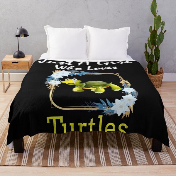 Item preview, Just A Girl Who Loves Turtles: Funny Humorous Sayings For Animal Lovers Gifts Idea designed and sold by cutitoutsir.