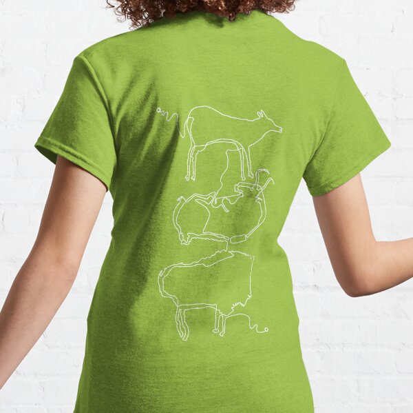 Paleolithic One Line Drawing 03: Altamira Classic T-Shirt