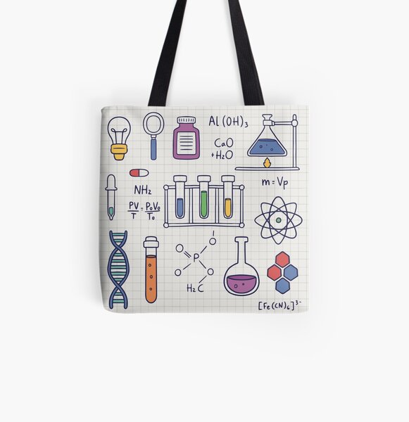 Amazing Chemistry All Over Print Tote Bag