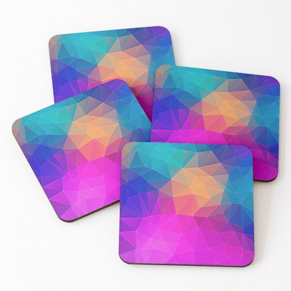 Item preview, Triangles Polygon Art Design designed and sold by GreenMall.