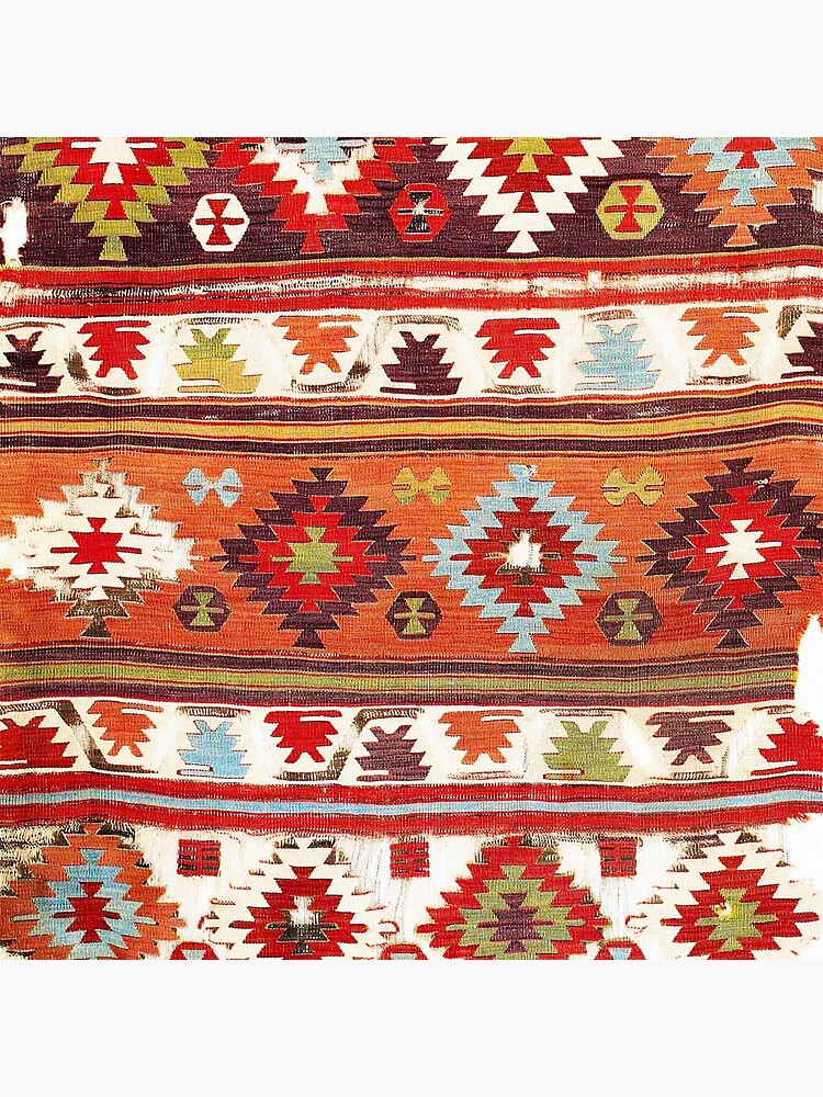 Konya Central Anatolian Kilim Print by bragova