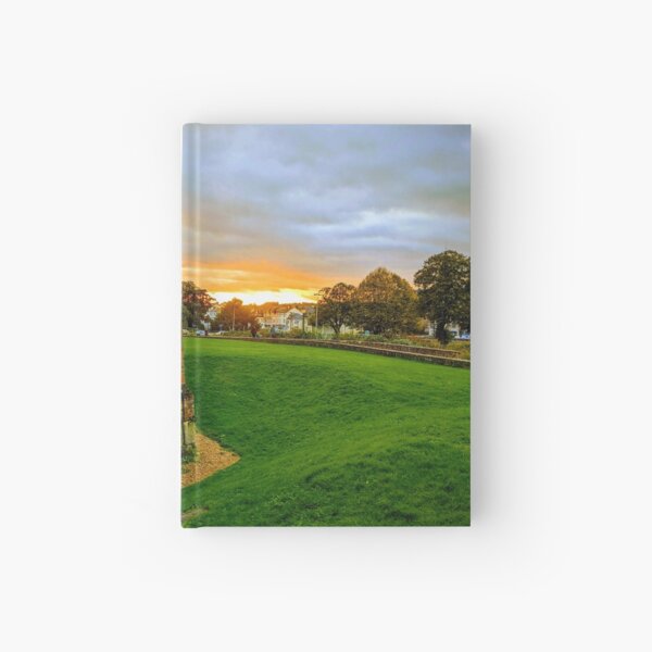 Another sunset on the Roman wall Hardcover Journal