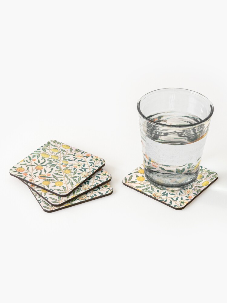 Alternate view of Fruit or Pomegranate - William Morris Coasters (Set of 4)
