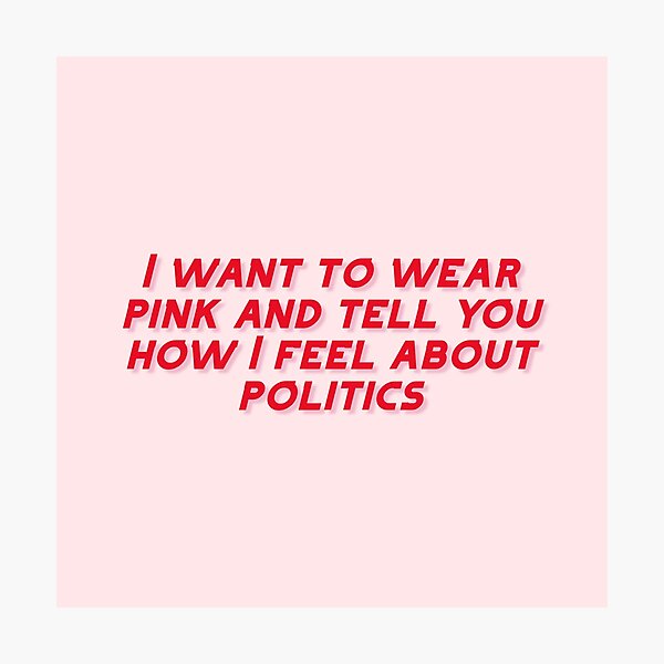 miss americana feminist quote taylor swift Photographic Print
