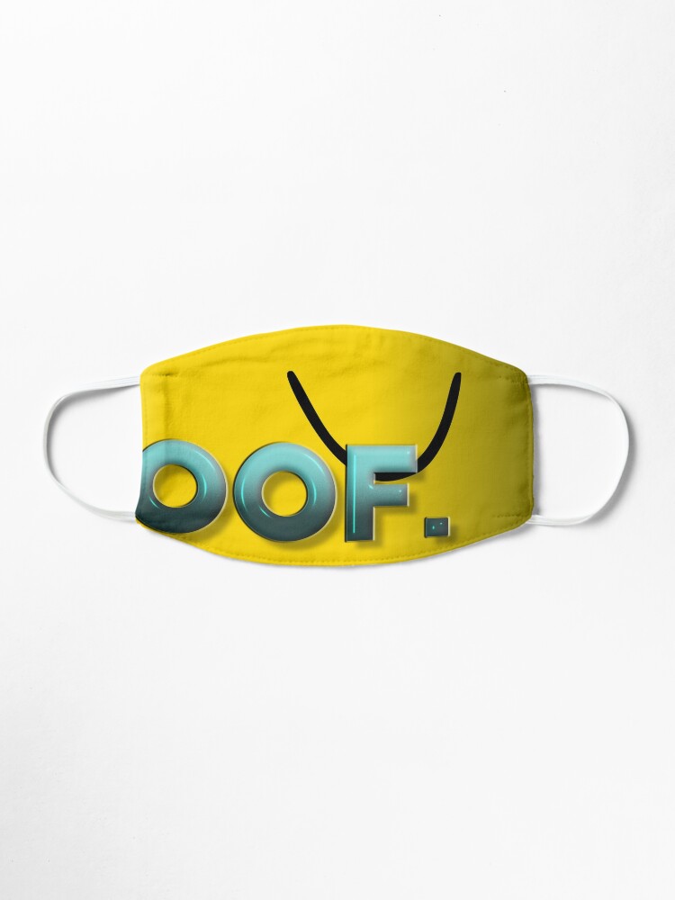 Oof Roblox Mask By Poppygarden Redbubble - roblox oof mask by feckbrand redbubble