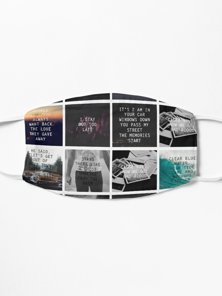 Alternate view of 1989 First line of every song Mask
