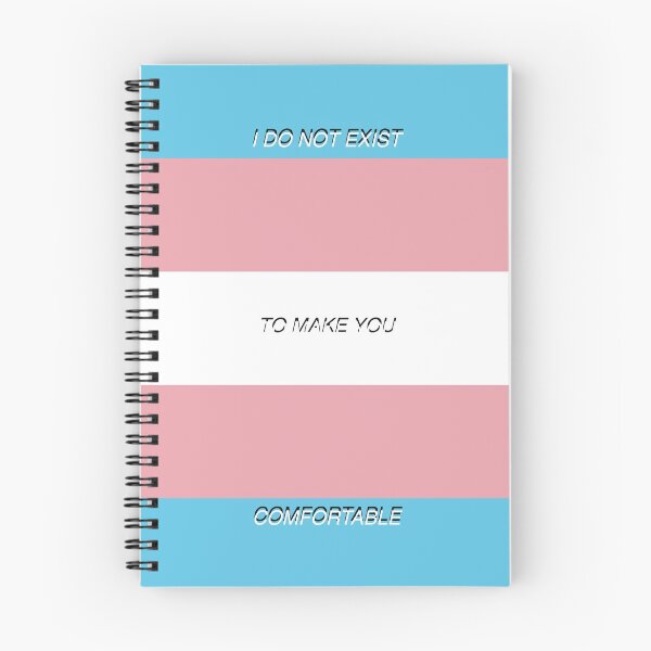 Item preview, I do not exist to make you comfortable - Trans Pride designed and sold by TessDrawsStuff.