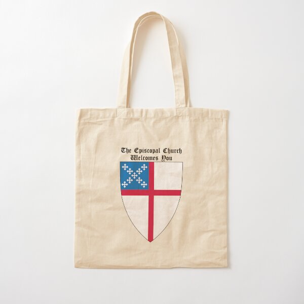 The Episcopal Church Shield With Welcomes You 2 Tote Bag For Sale By Litmusician Redbubble 0083