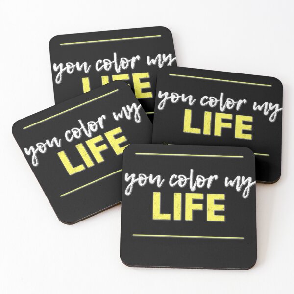 Item preview, You Color My Life designed and sold by VandKay.