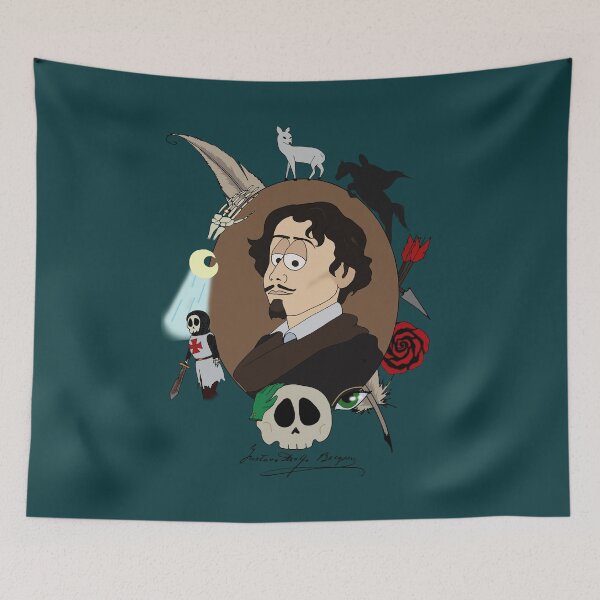 Item preview, Gustavo Adolfo Becquer designed and sold by kassandra369.
