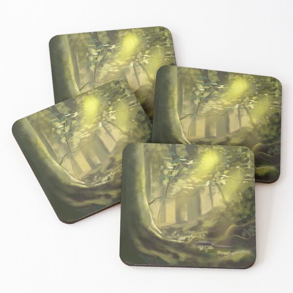 Item preview, Calm Green Forest  designed and sold by izzymariearts.