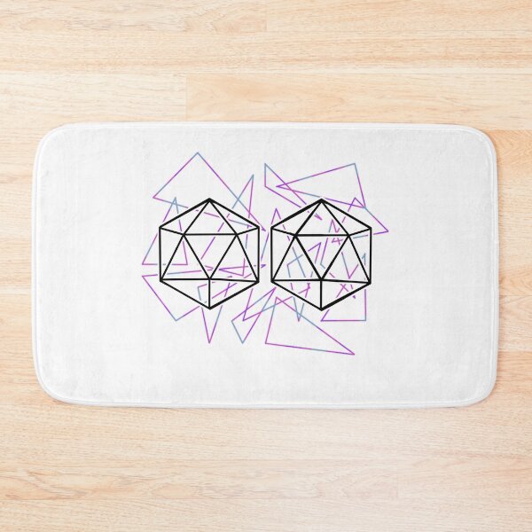 Item preview, Retro Dice (Black) designed and sold by SerafinaArt.