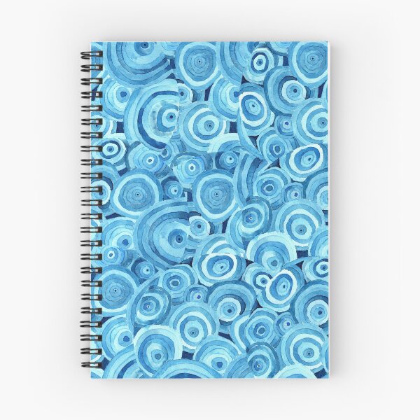 Item preview, Blue monochrome abstract background designed and sold by JennDesigncl.