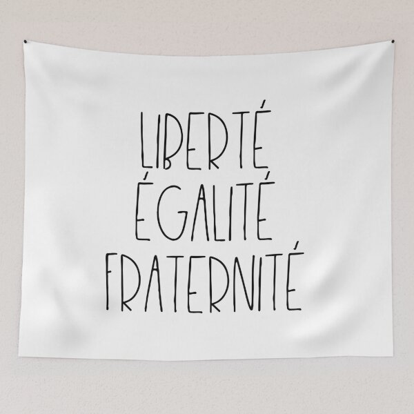 Item preview, Liberté égalité fraternité designed and sold by TheLemonBox.