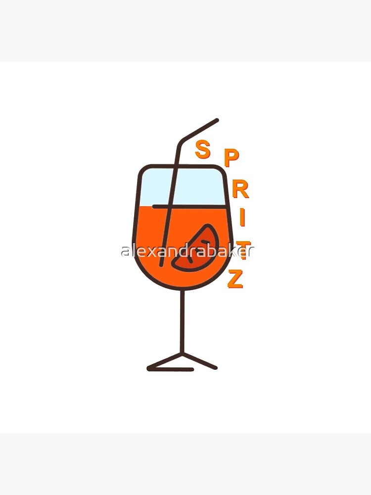 Cocktail Critters Aperol Spritz Cocktail Pin