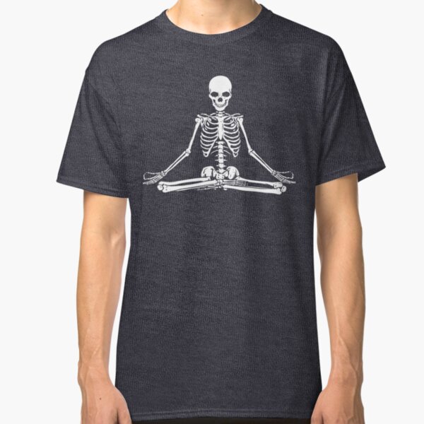 Meditating Skeleton Classic T-Shirt