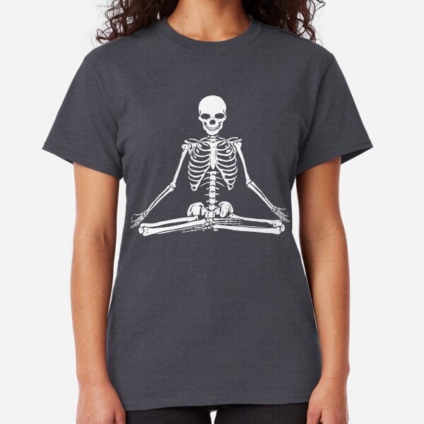 Meditating Skeleton Classic T-Shirt