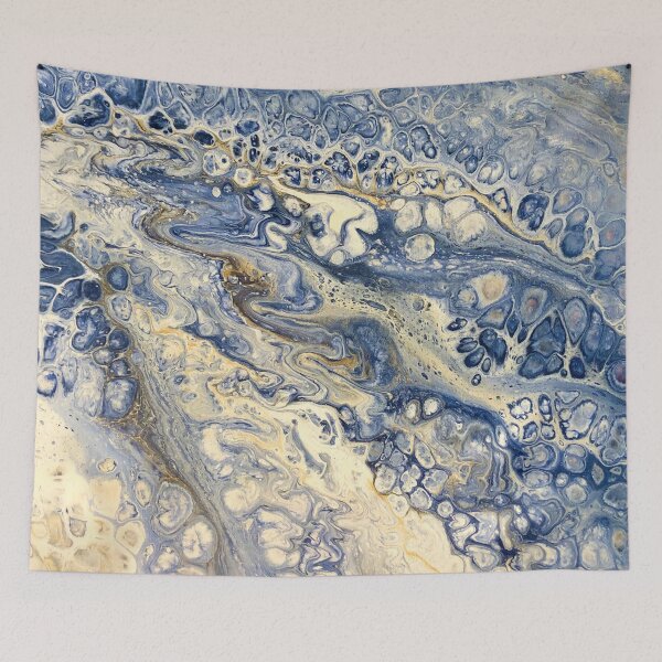 Aperçu de l'œuvre Atlantis - Acrylic Pour Fluid Art créée et vendue par perryartdesign.