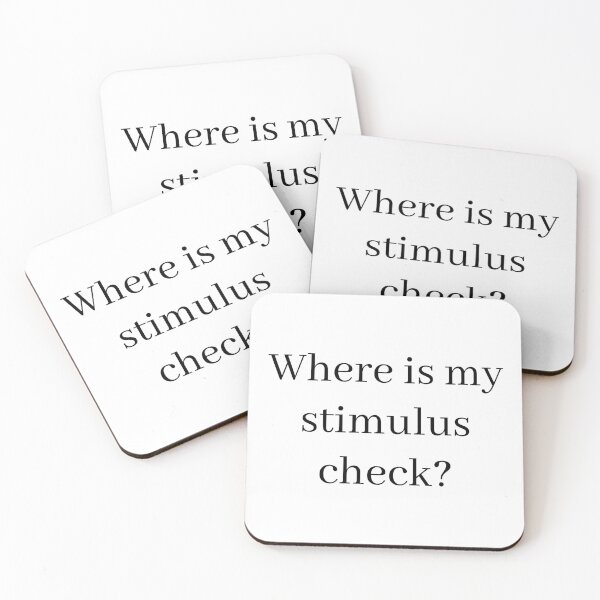 Item preview, Where is my stimulus check? designed and sold by morganmaterni.