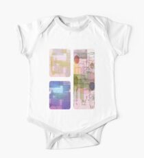 A Circle Amongst Squares One Piece - Short Sleeve