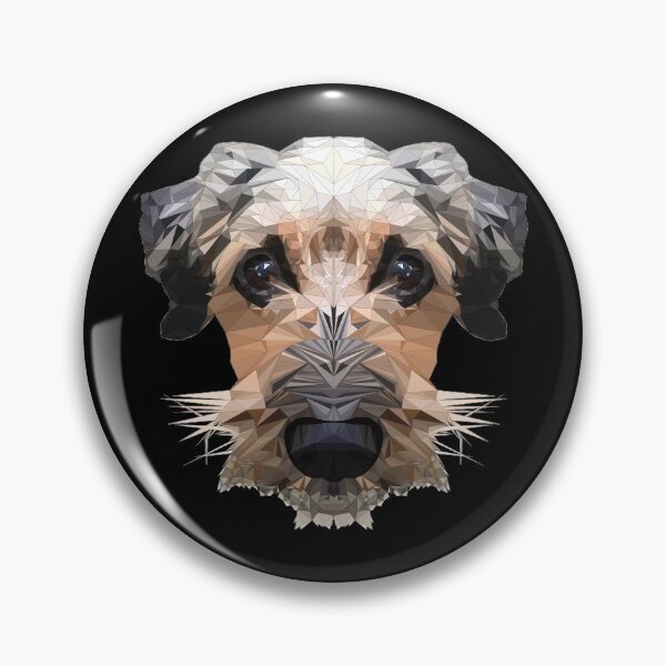 Item preview, Dog polygon dogs head cute dog designed and sold by POD-Design.