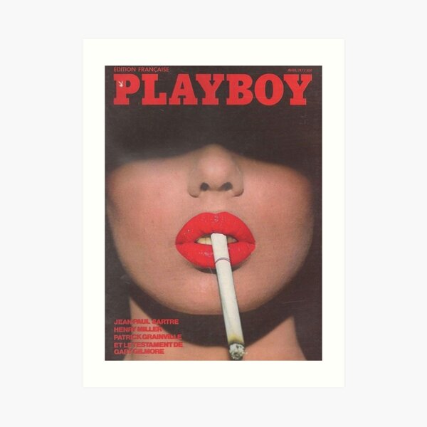 Playboy Vintage Cover April 1977 Art Print