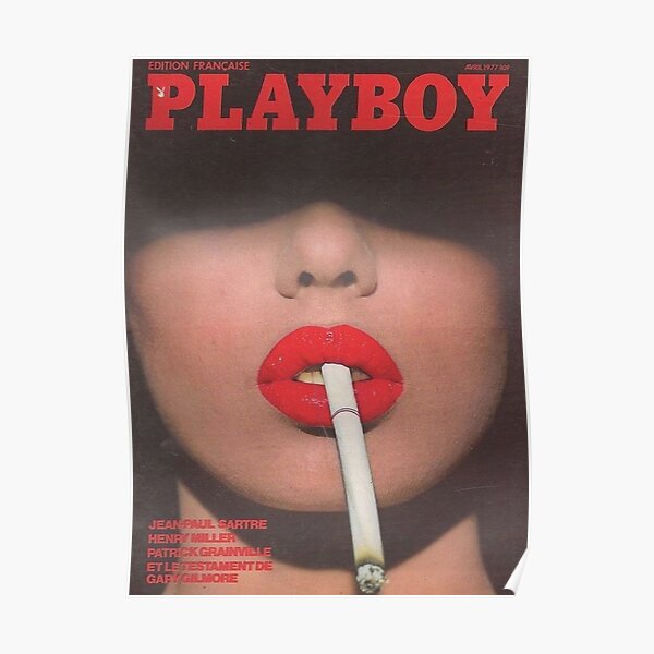 Playboy Vintage Cover April 1977 Poster