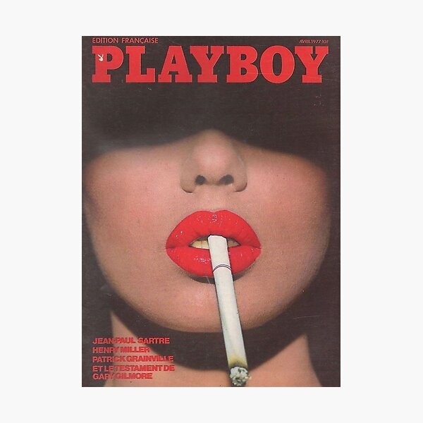 Playboy Vintage Cover April 1977 Photographic Print