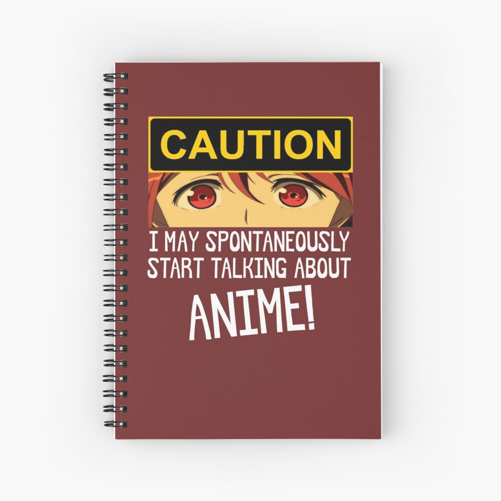 Anime Gifts - Caution I May Spontaneously Start Talking About Anime Funny Warning Gift Ideas for Anime Games Figures & Cosplay Lovers Anime Gifts - Caution I May Spontaneously Start Talking About Anime Funny Warning Gift Ideas for Anime Games Figures & Cosplay Lovers