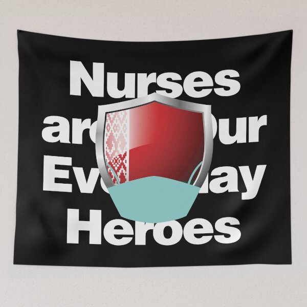 Item preview, Belarus Nurses are Everyday Heroes designed and sold by HelloFromAja.