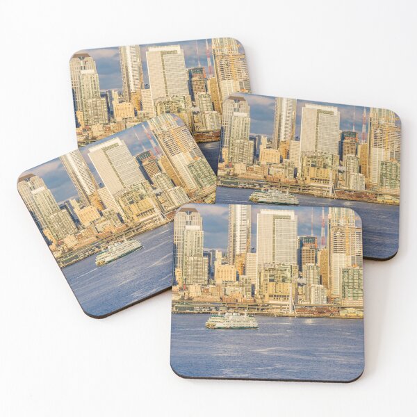 Item preview, Seattle Skyline And Ferry designed and sold by georgecolephoto.