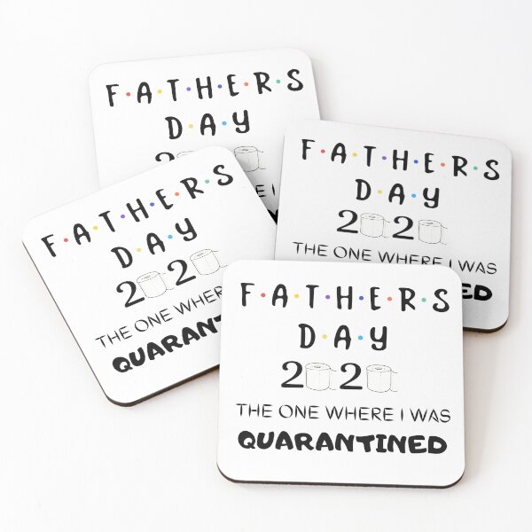 Item preview, Father's Day Quarantined 2020 designed and sold by Laurelbdesigns.