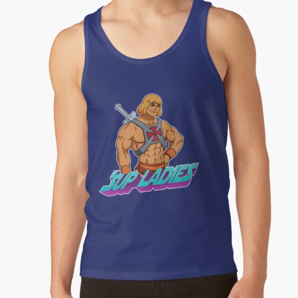 Masters of The Universe TV Television Series She Ra White Ladies Tank Top Tee 