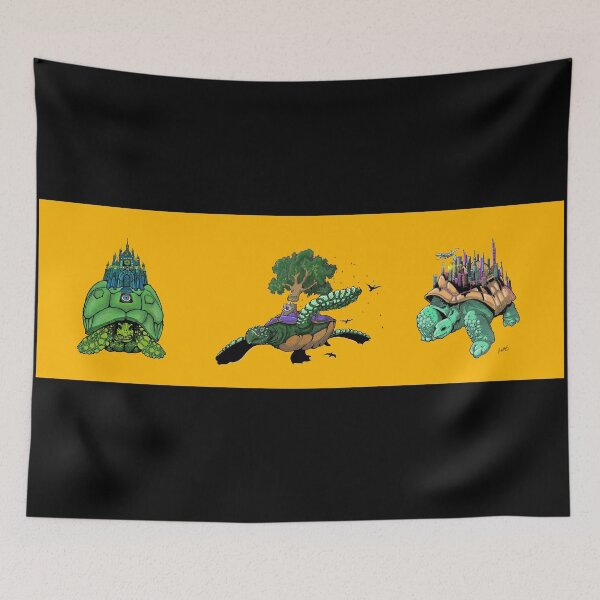 Item preview, Telekinetic Tortoise Tryptych designed and sold by Shiny Red Nothing.