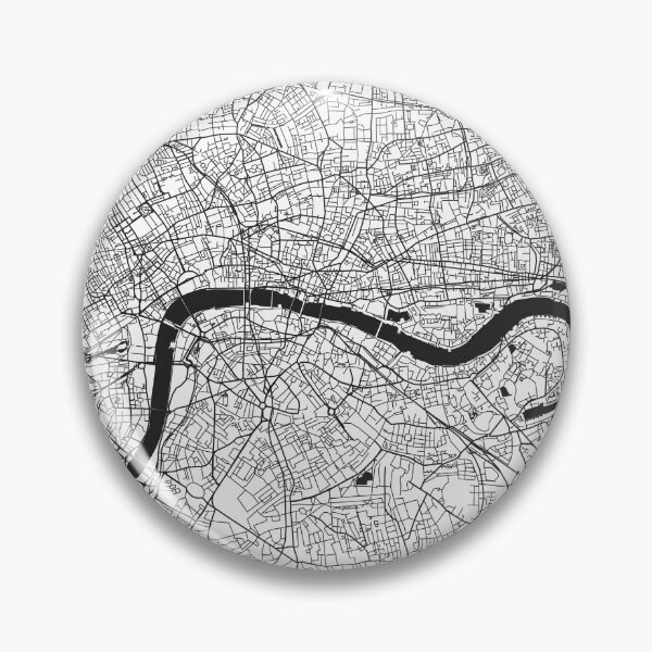 Item preview, London Map white background designed and sold by SHIT! CLOTHING.